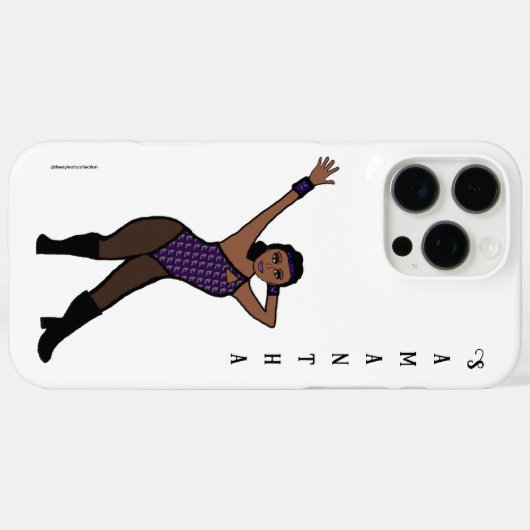 Personalized Dancer Purple Silver Print # 1 Case-Mate iPhone Case (Achterkant (horizontaal))