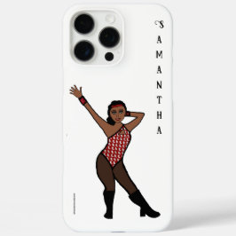 Personalized Dancer White Print # 1  iPhone 16 Pro Max Hoesje