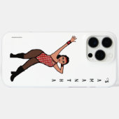 Personalized Dancer White Print # 2 Case-Mate iPhone Case (Achterkant (horizontaal))