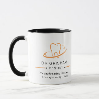 Personalized Dentist Logo Coffee Mug Mok