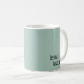 Personalized Dentist Name, Title & Clinic Logo Mug (Devant droit)