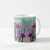 Personalized Desert Blooms - Artistic Coffee Mug Koffiemok (Voorkant rechts)