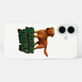 Personalized dog breed phone case for iPhone (Achterkant (horizontaal))