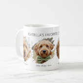 Personalized Dog Coffee Mug Cute Pet Lover Gift (Devant gauche)