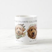 Personalized Dog Coffee Mug Cute Pet Lover Gift (Centre)