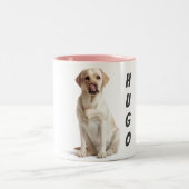 Personalized Dog Lover Mug – Custom Pet Name (Centre)