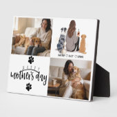 Personalized Dog Mom Custom Name | Happy Mother’s  Fotoplaat (Zijkant)