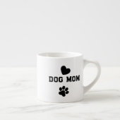 Personalized Dog Mom – Custom Name Mother’s Day Espresso Kop (Rechts)