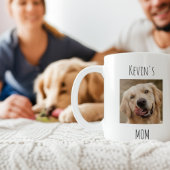 Personalized Dog Mom Photo Mug | Custom Gift