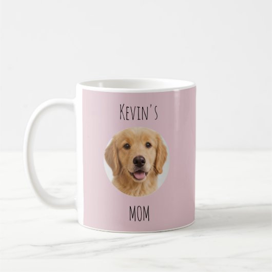 Personalized Dog Mom Photo Mug | Custom Gift Koffiemok (Links)