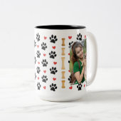 Personalized Dog Photo Mug – Custom Pet Picture & (Devant droit)