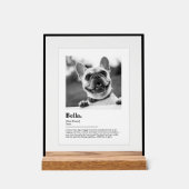 Personalized Dog Photo Print Dictionary Definition (Recto)