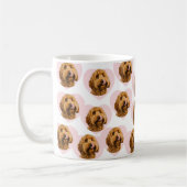 Personalized Dog Photo Valentine Mug | Custom Pet  (Gauche)