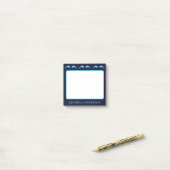 Personalized Dolphins Post-it Notes with Name (Sur un bureau)