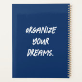 Personalized Dreamy Moon Cat Starry Night Planner (Dos)