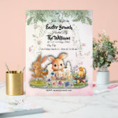 Personalized Easter Brunch Acrylic Welcome Sign (Mariage)