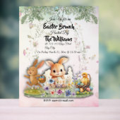 Personalized Easter Brunch Acrylic Welcome Sign Acryl Bord (Neutraal)