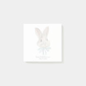 Personalized Easter Bunny Post-it Notes  (Devant)