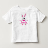 Personalized Easter Bunny T-Shirt – Custom Name  (Voorkant)