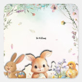 Personalized Easter Stickers (Devant)