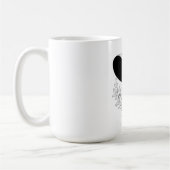 Personalized Elegant Lady Coffee Mug (Gauche)