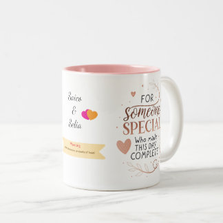 Personalized Elegant Mug Custom Romantic Gift