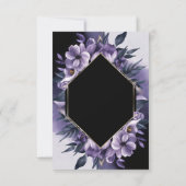 [Personalized] Elegant Purple Wedding Invitation (Dos)