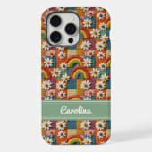 Personalized Embroidered Rainbow Phone Case (Verso)