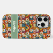 Personalized Embroidered Rainbow Phone Case (Verso Horizontal)