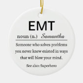 Personalized EMT Definition Keramisch Ornament (Voorkant)