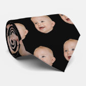Personalized Face Custom Photo Gift For Men Stropdas (Opgerold)