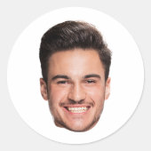 Personalized Face Stickers Photo Custom Face (Devant)
