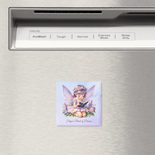 Personalized Fairy Art Freya Dreams Magnet (In Situ (Lave-vaisselle))