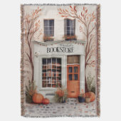 Personalized Fall Book Lover Deken (Voorkant Verticaal)