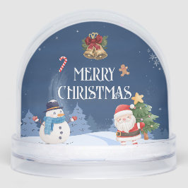 Personalized Family Christmas Holiday Wreath Sneeuwbol