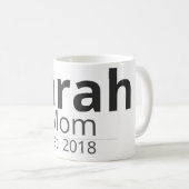 Personalized Family Mug – Custom Name & Role Gift (Devant droit)