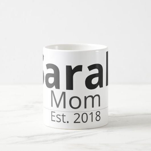 Personalized Family Mug – Custom Name & Role Gift (Centre)