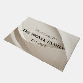Personalized Family Name Doormat – Welcome Deurmat (Schuin)
