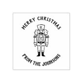 Personalized Family Name Merry Christmas Prince Rubberstempel (Afrduk)