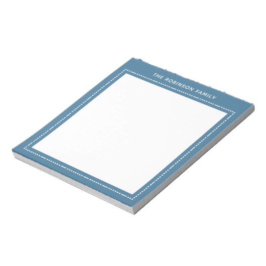 Personalized Family Stationery Custom Notepad Notitieblok (Gedraaid)