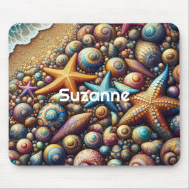 Personalized fantasy seashore Mousepad Muismat