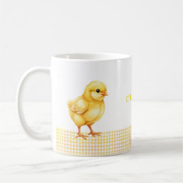 Personalized Farm Animal Mug – Cute Chick Design Koffiemok