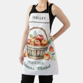 Personalized Farmers Market Rustic Apples Kitchen Schort (Insitu)