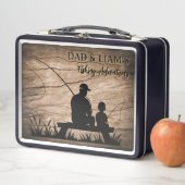 Personalized Father and Son Fishing Memory Box (In situ)