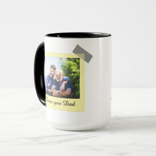 Personalized Father's Day mug gift (Devant gauche)