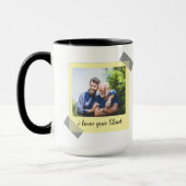 Personalized Father's Day mug gift Mok (Links)