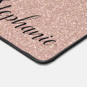 Personalized Faux Rose Gold Glitter (Coin)