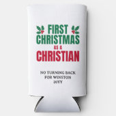 Personalized FIRST CHRISTMAS AS CHRISTIAN (Voorkant)