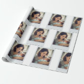 Personalized First Mother’s Day After Adoption Cadeaupapier (Uitgerold)