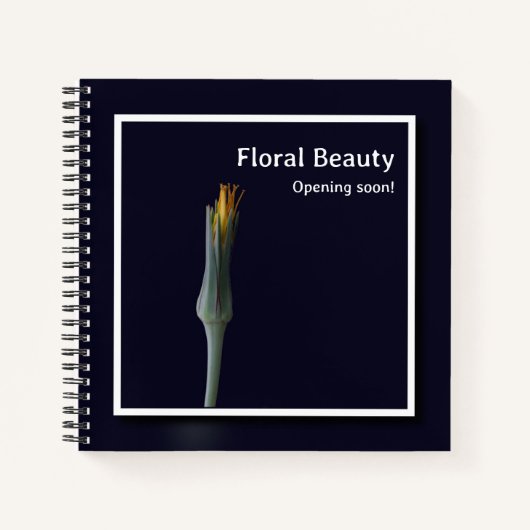 Personalized Floral Hidden Beauty Women's Journal (Devant)
